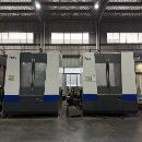后一台纽威HM805T双工作台卧加，到T结构，发那科MF系.